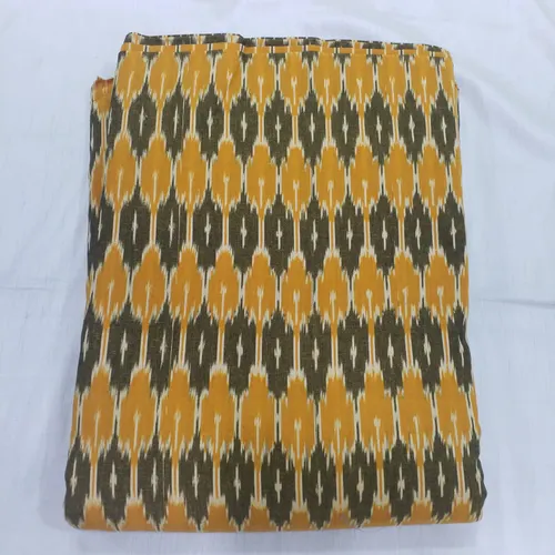 Ikkat Brown&Yellow